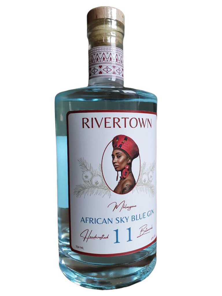 African Sky Blue Gin